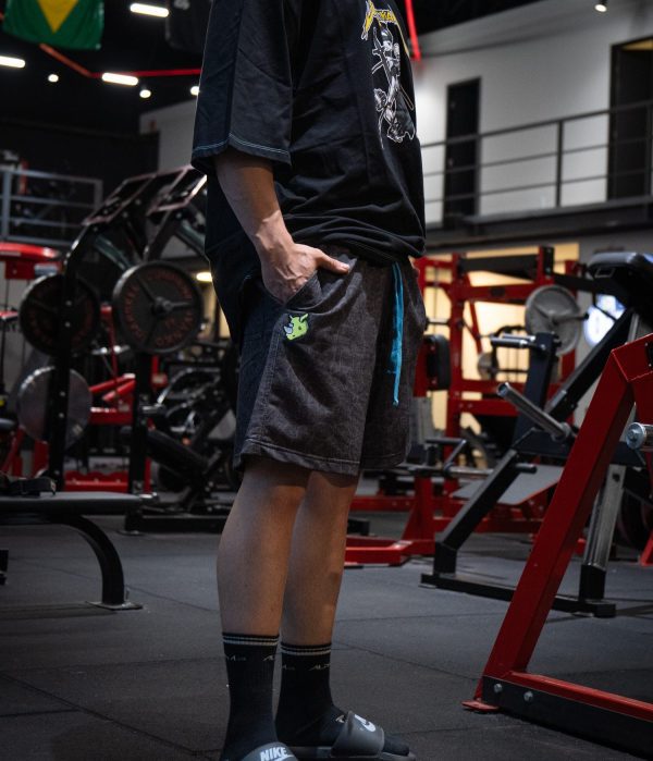 Bermuda Moletom Full Print (BLACK)