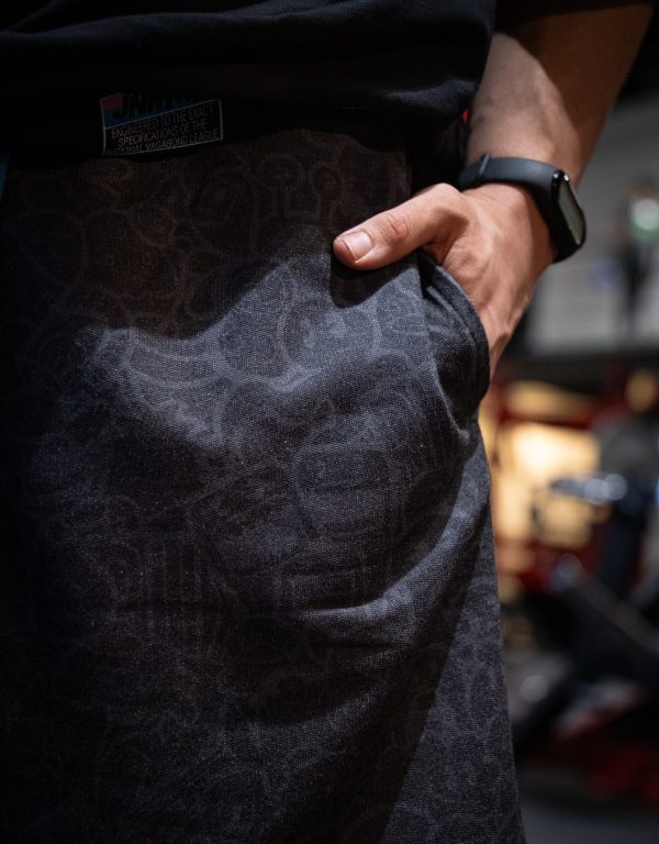 Bermuda Moletom Full Print (BLACK) - Imagem 2